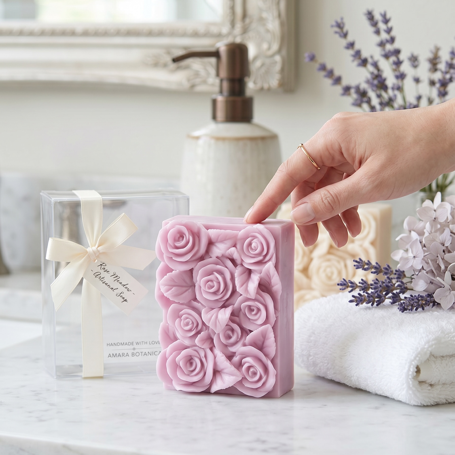 Rose Blossom Handmade Soap